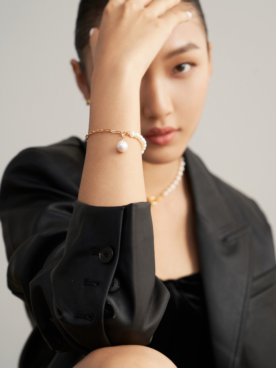 Lustrous Link Bracelet