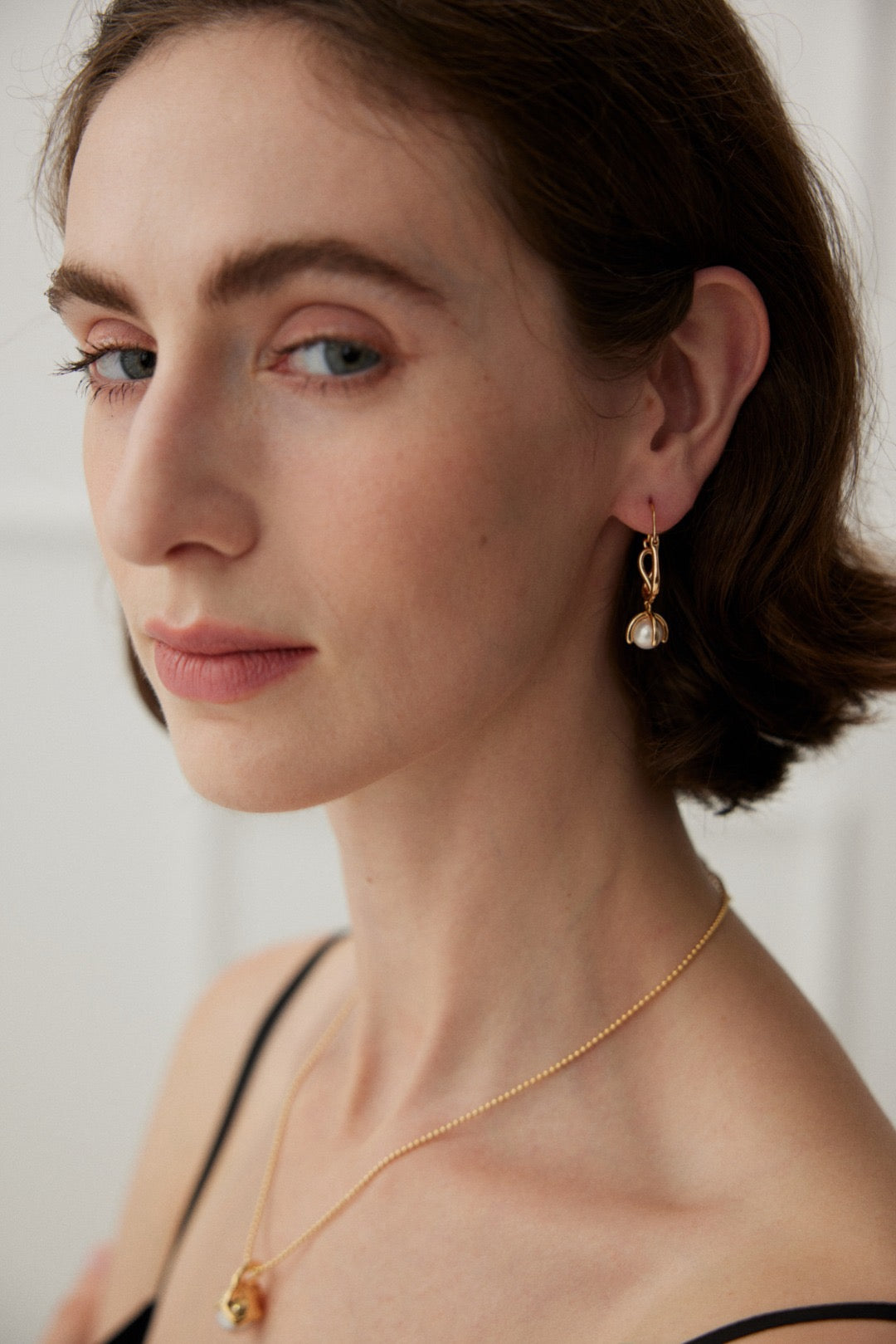 Forest Pearl Earrings