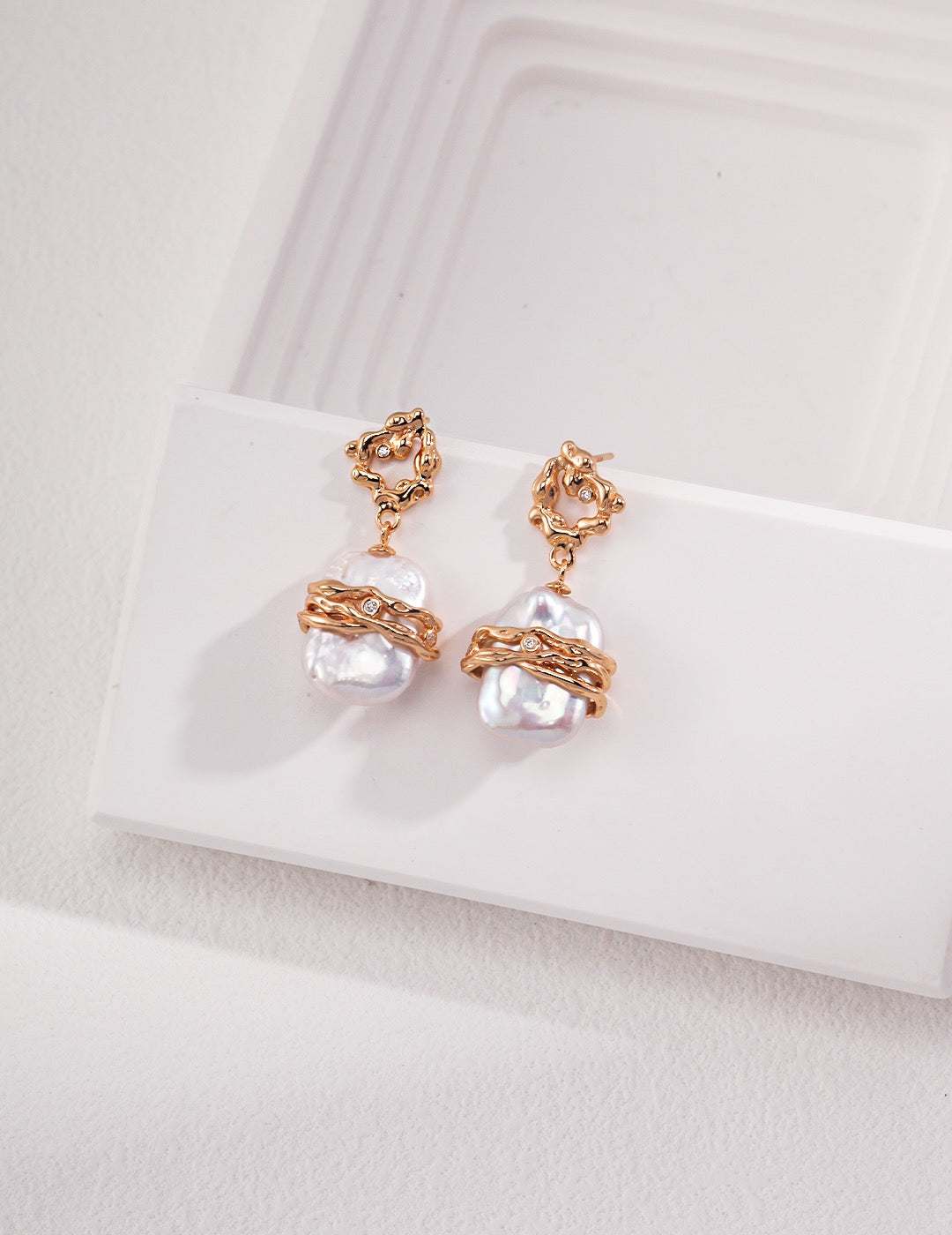 Veil of Pearl Earrings