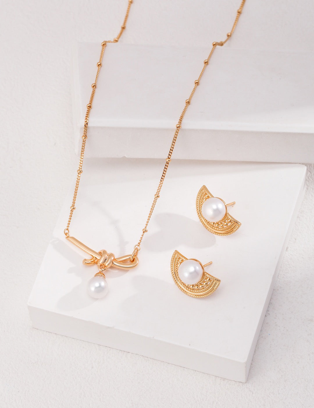 Tied in Time Necklace