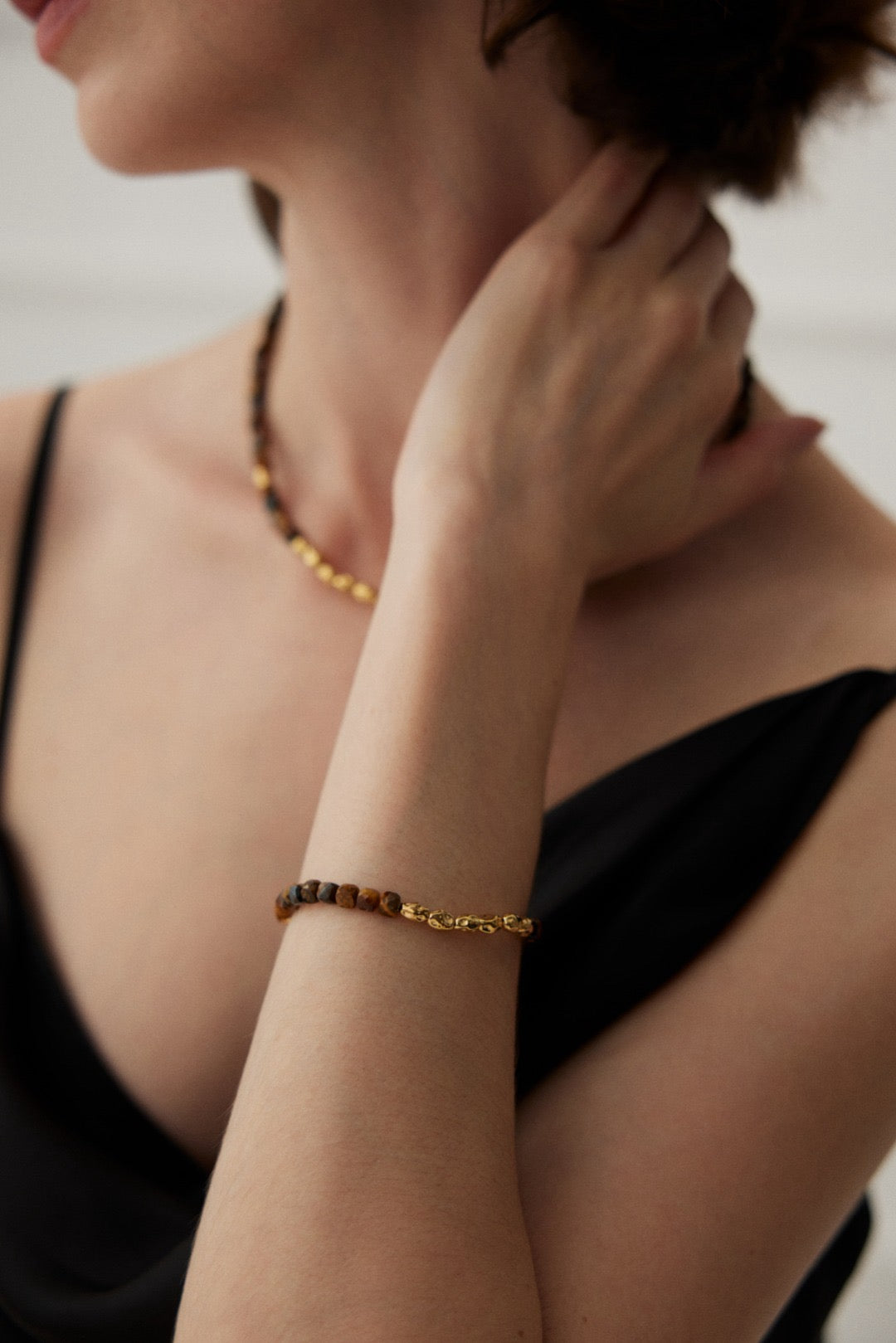 Golden Pulse Bracelet