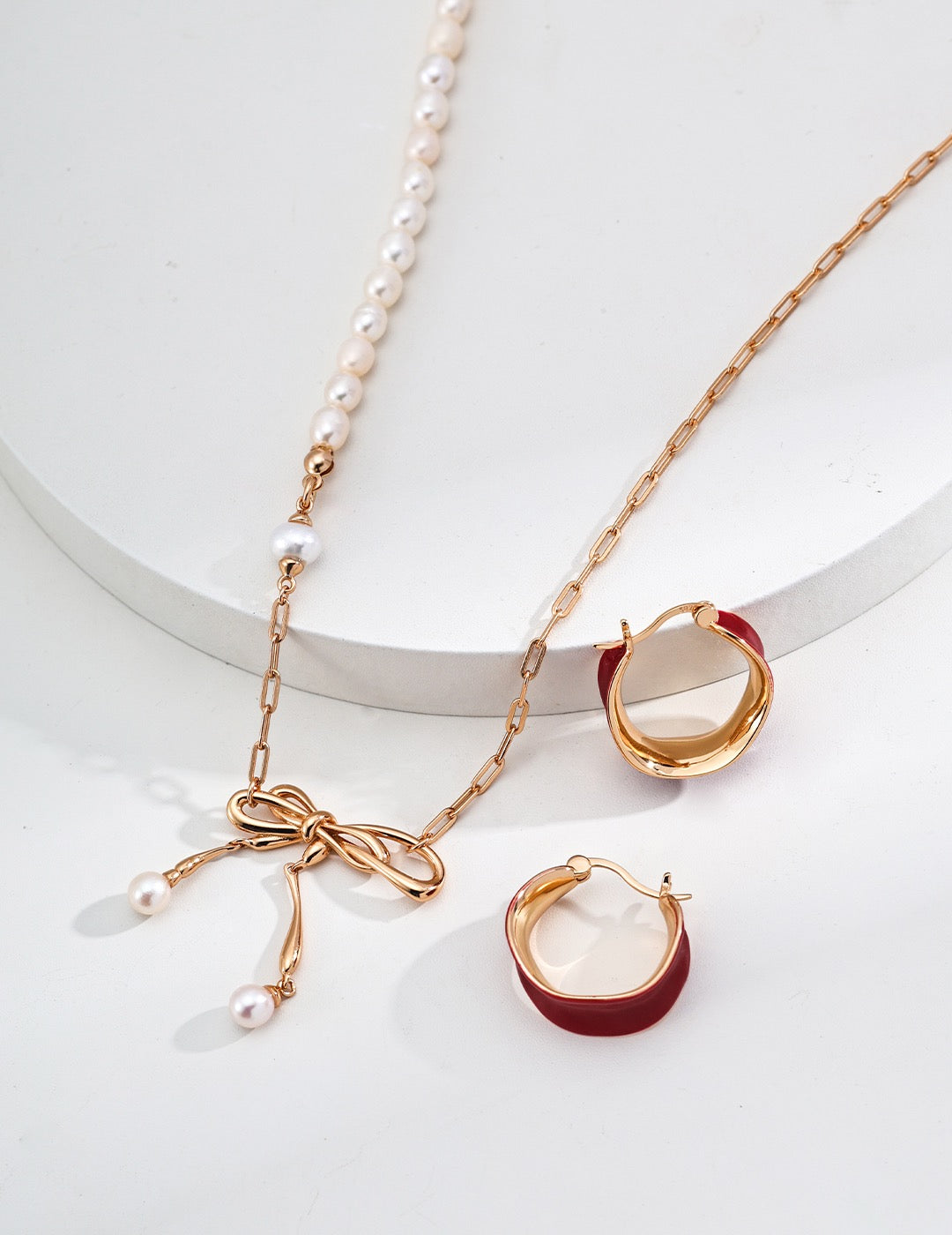 Charmed Bow Necklace