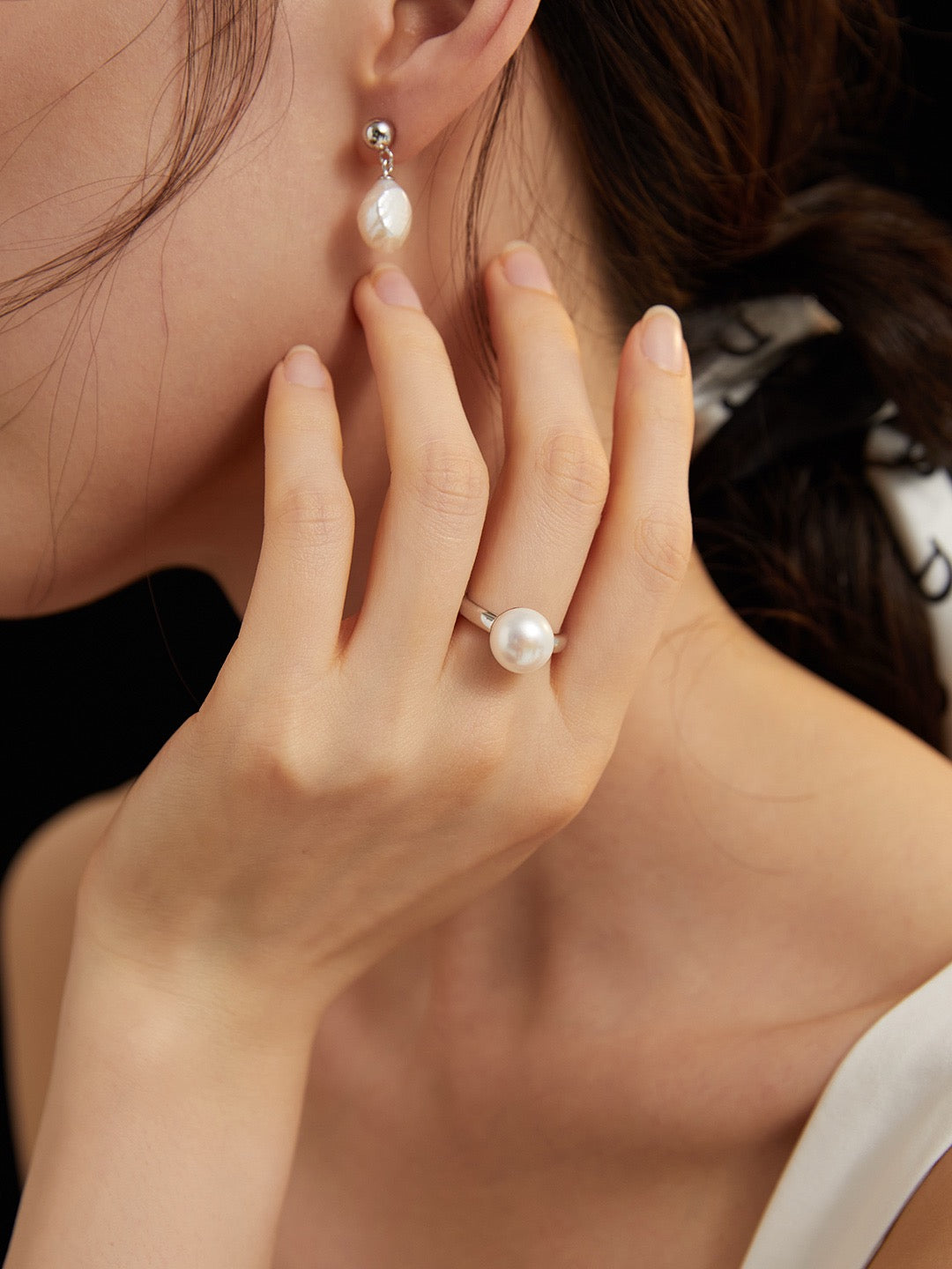 Single Pearl Ring