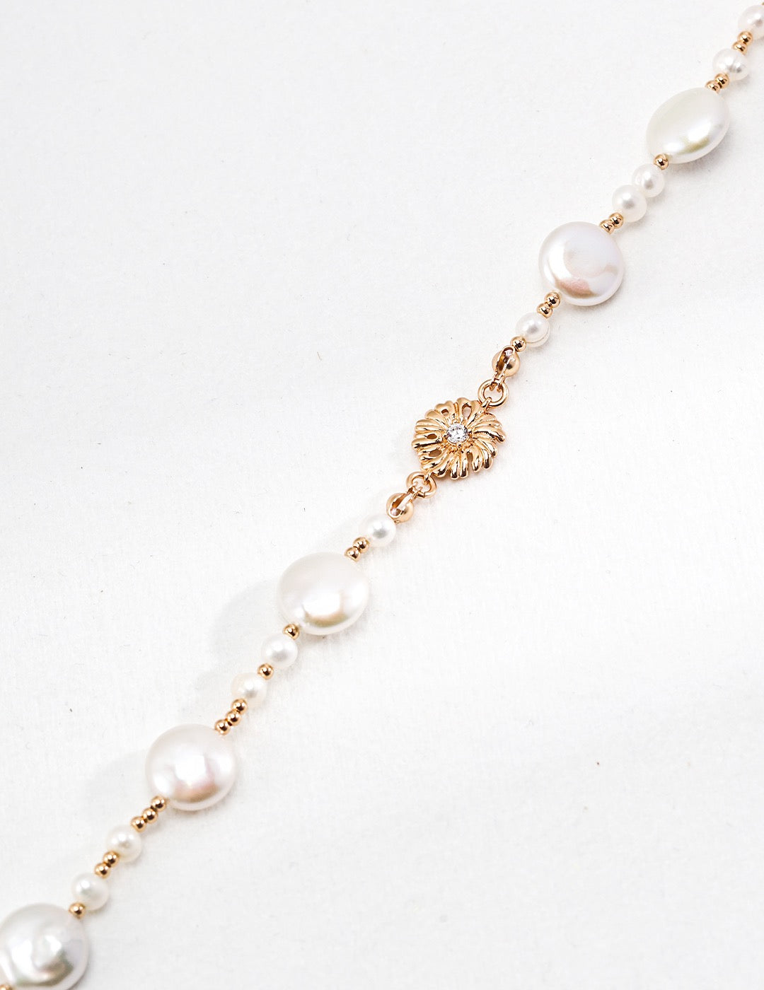 Vintage Petal Necklace