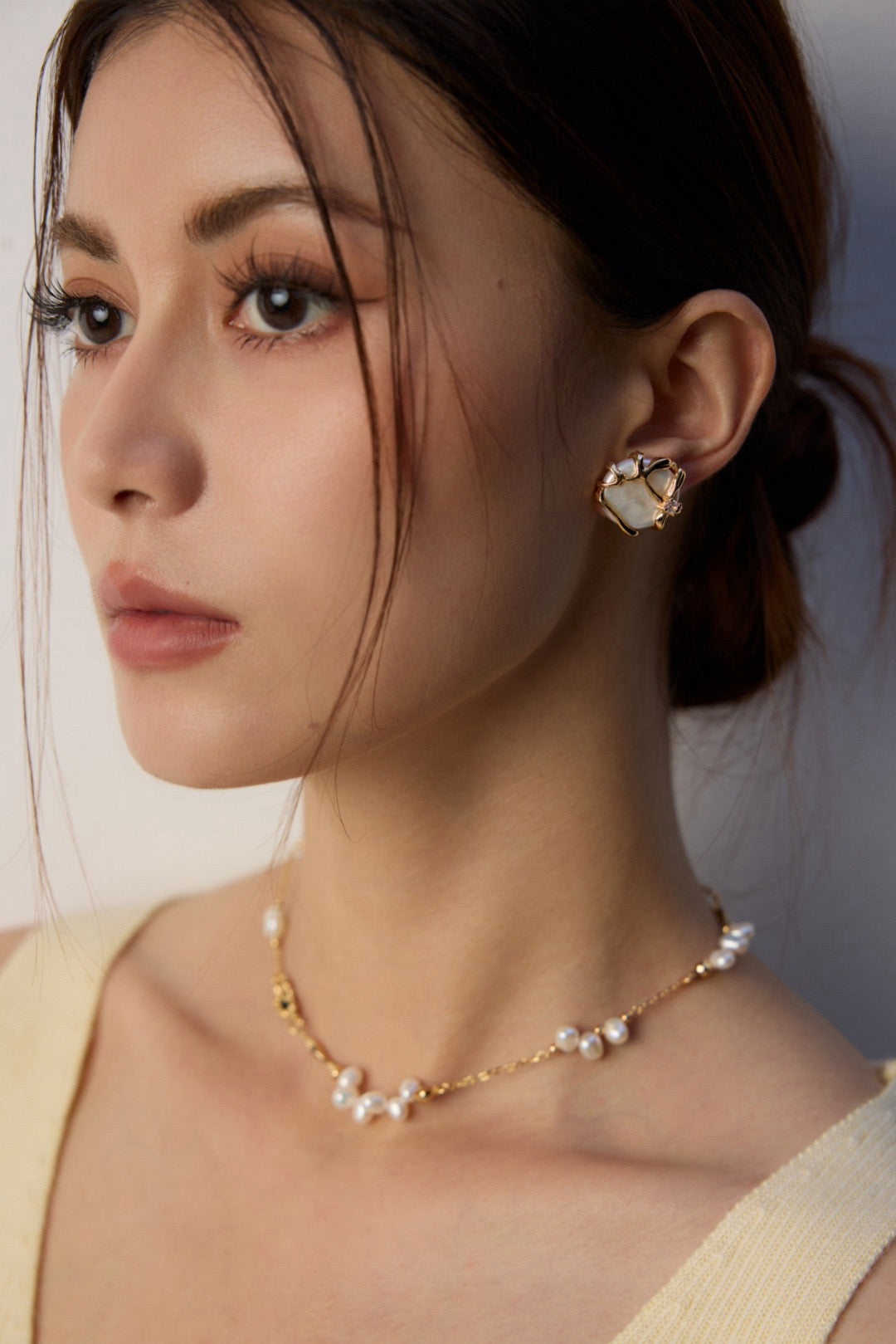 Guarded Lustre Earrings