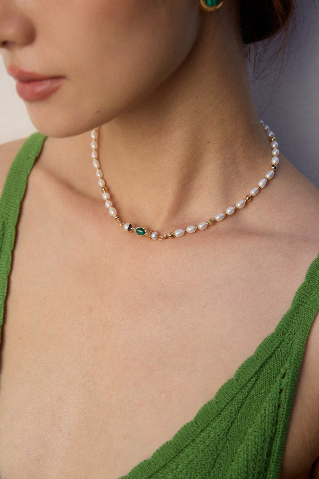 Royal Malachite Necklace