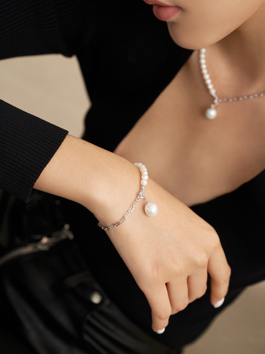 Lustrous Link Bracelet