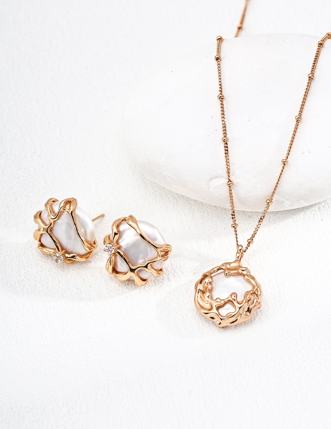 Guarded Lustre Earrings
