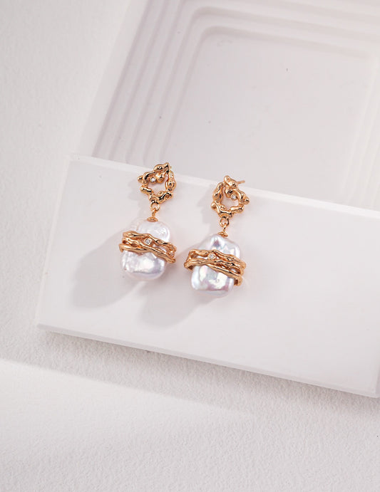 Veil of Pearl Earrings