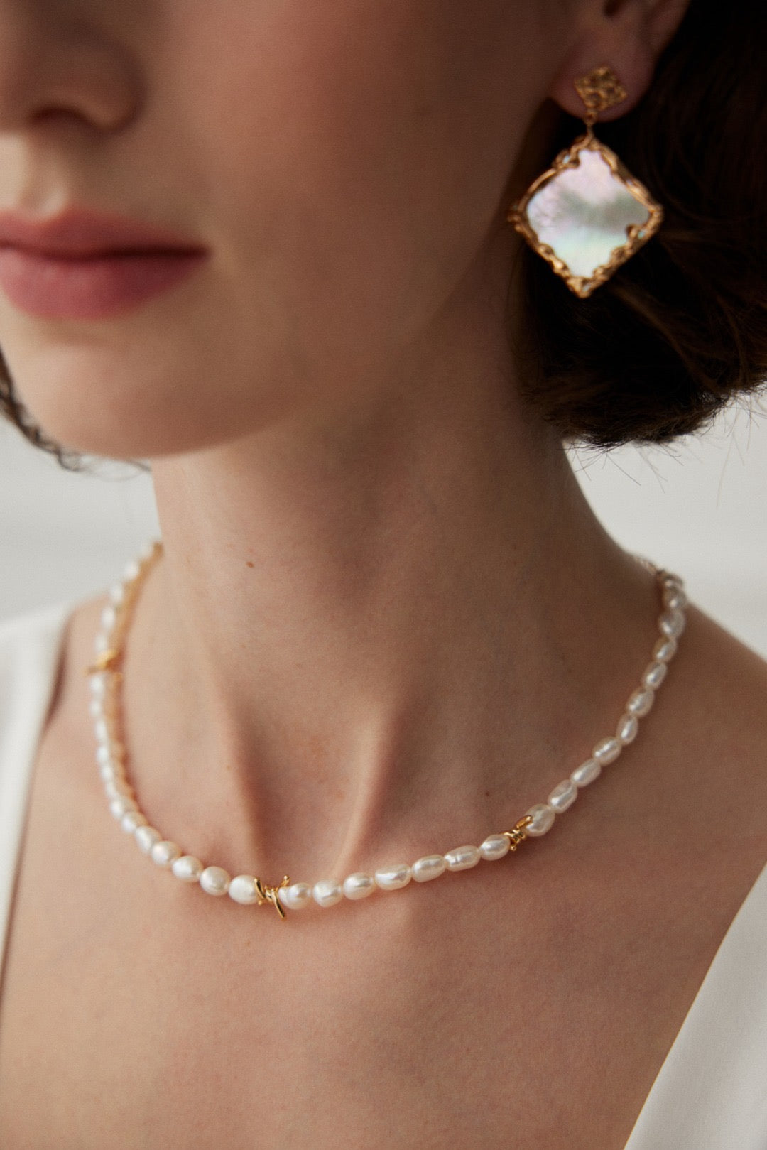Lustrous Strand Necklace