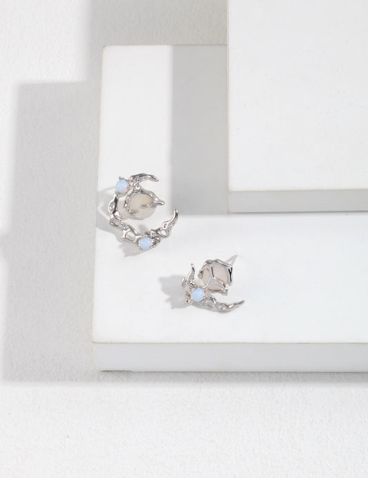 Moonlit Verse Earring