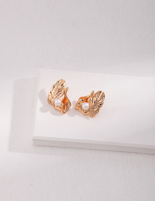 Leaflet Drop Earrings