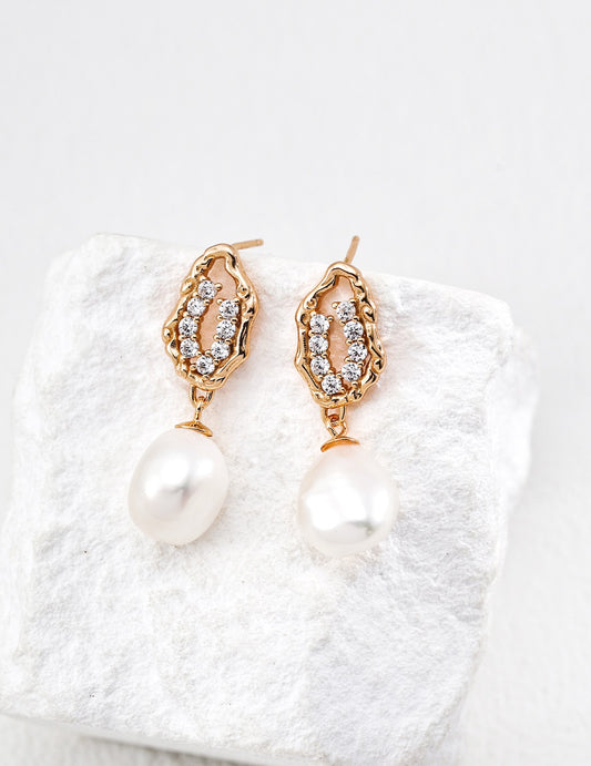 Honey Crystallize Earrings