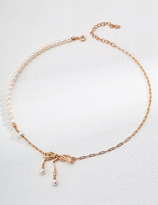 Charmed Bow Necklace
