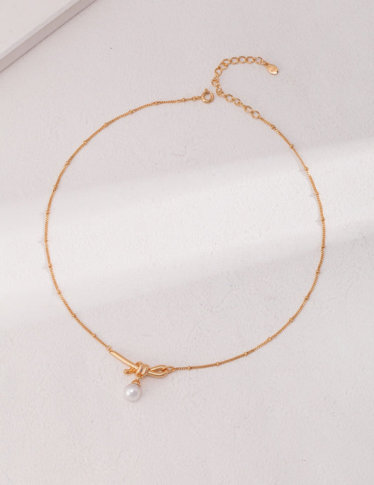 Tied in Time Necklace