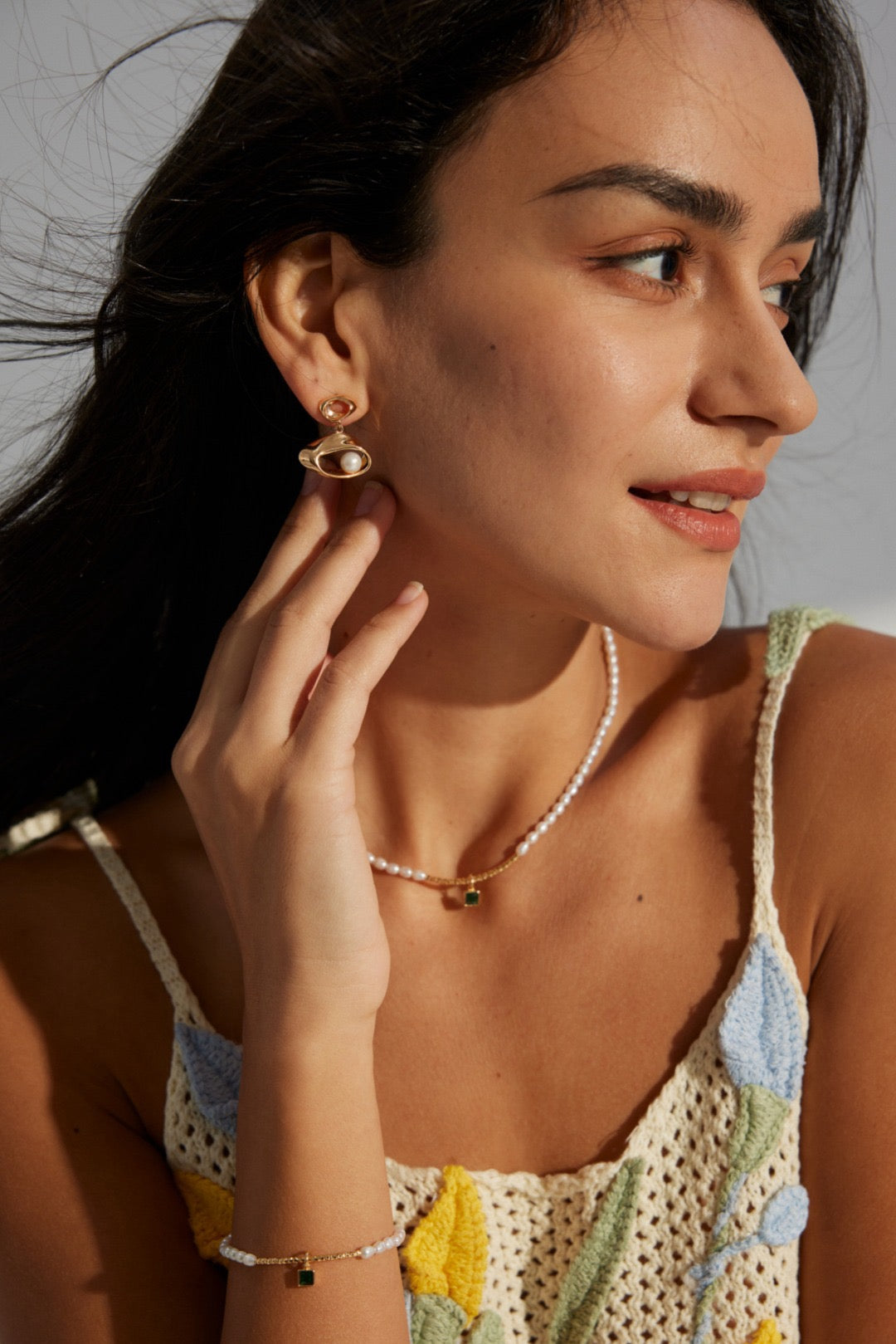 Lustre Nest Earring