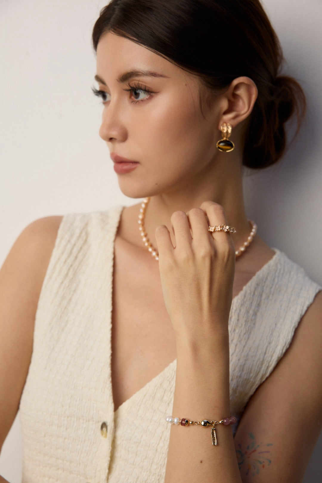 Sunflare Tiger Earring