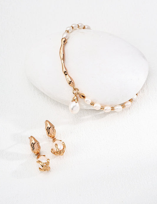 Pearl Drop Bracelet