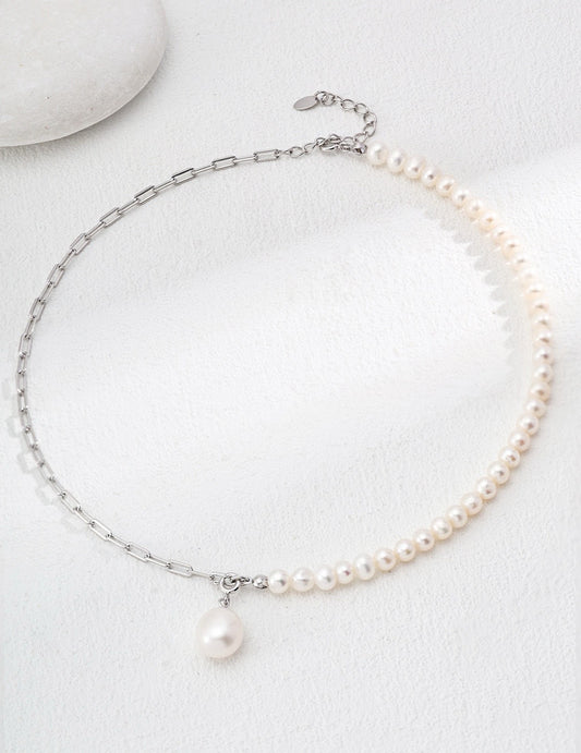 Lustrous Link Necklace