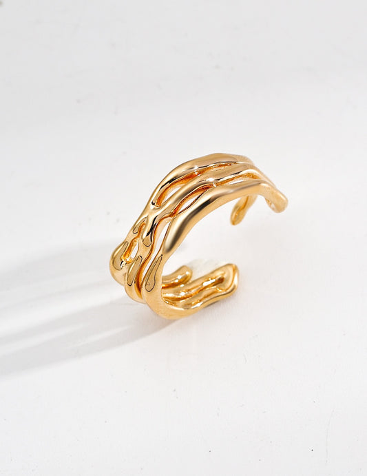 Liquid Gold Ring