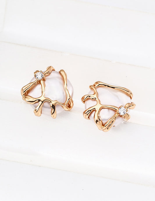 Guarded Lustre Earrings